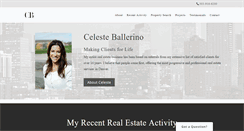 Desktop Screenshot of celesteballerino.com