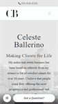 Mobile Screenshot of celesteballerino.com